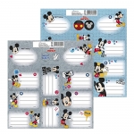 ΕΤΙΚΕΤΕΣ MICKEY MOUSE ΣΕΤ=2 ΦΥΛΛΑ ΕΠΙ 12 ΕΤΙΚΕΤΕΣ