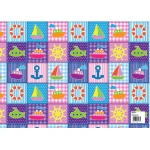 ΧΑΡΤΙ ΠΕΡΙΤΥΛΙΓΜΑΤΟΣ 70*100 ΘΑΛΑΣΣΙΝΟ ΣΧΕΔΙΟ T006101