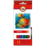 Ξυλομπογιές ακουαρέλας KOH-I-NOR 12τμχ.