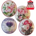 Στρογγυλό μεταλλικό κουτάκι 2x4cm