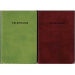 Τηλεφωνικό ευρετήριο με ημίσκληρο εξώφυλλο 8χ11
