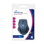 MediaRange Optical Mouse MROS203 Black/Grey, Wireless