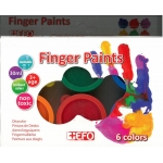 Δακτυλομπογιές +EFO 6x30ml