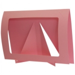 Χαρτοκορνίζα φουξ 20x14.5εκ. για φωτό 13x18εκ.