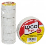 ΜΟΝΩΤΙΚΗ ΤΑΙΝΙΑ LOGO ΛΕΥΚΗ 19mm x 18,3m