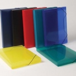 Κουτί με Λάστιχο ΡΡ 25x35x3εκ Πετρόλ 05505