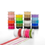 ΚΟΡΔΕΛΑ ΟΡΓΑΝΖΑ 25mm 25yrds Σιέλ