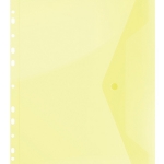 ΦΑΚΕΛΛΟΙ DONAU ΚΟΥΜΠΙ PP Α4 ΤΡΥΠΕΣ 200MIC ΚΙΤΡΙΝΟ