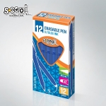 ΣΤΥΛΟ SCOOL ΠΟΥ ΣΒΗΝΕΙ SOFT 0.7 ΜΠΛΕ