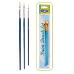 ΠΙΝΕΛΑ ΣΕΤ 3pcs Nr 2,4,6 ΠΛΑΚΕ