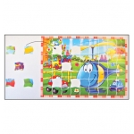 Καρτέλα παζλ με παιδικά αυτοκόλλητα 21x32 cm