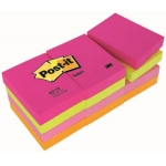 POST IT ΧΑΡΤΑΚΙΑ 3Μ 653 TF ΝΕΟΝ ΧΡΩΜ.51x38(100φ)