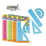 ΓΕΩΜΕΤΡΙΚΑ SCOOL FLEXY SET 4 ΤΕΜ 20cm