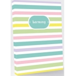 ΤΕΤΡΑΔΙΟ ΔΕΜΕΝΟ ΡΙΓΕ Α5 80 ΦΥΛΛΑ 70gr HARMONY 6 ΣΧΕΔΙΑ