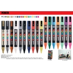 ΜΑΡΚΑΔΟΡΟΣ POSCA ΜΕΣΑΙΟ METALLIC GREEN 1,8-2,5ΜΜ