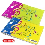 TETΡΑΔΙΟ ΜΟΥΣΙΚΗΣ SMART PAPER 40Φ 25*17