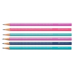 ΜΟΛΥΒΙ FABER CASTELL GRIP SPARKLE DEEP BLUE