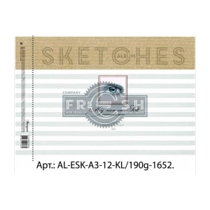 ΜΠΛΟΚ ΣΧΕΔΙΟΥ Α3 ΔΕΜΕΝΟ 12 ΦΥΛΛΑ 190gr BOURGEOIS