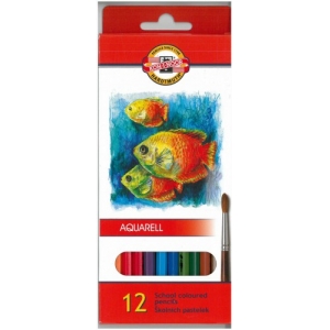 Ξυλομπογιές ακουαρέλας KOH-I-NOR 12τμχ.