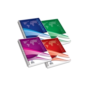 ΣΠΙΡΑΛ SKAG UNIVERSITY LAMINATED 17x25 2ΘΕΜΑΤΩΝ Νο2332