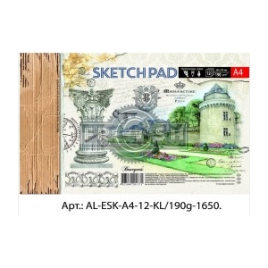 ΜΠΛΟΚ ΣΧΕΔΙΟΥ Α4 ΔΕΜΕΝΟ 12ΦΥΛΛΑ 190gr BOURGEOIS