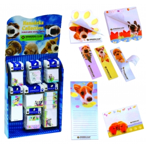 AYTOKOΛΛΗΤΑ ΧΑΡΤΑΚΙΑ ΣΗΜΕΙΩΣΕΩΝ HANADEKA CLUB