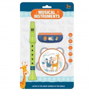 ΣΕΤ ΦΥΣΑΡΜΟΝΙΚΑ ΝΤΕΦΙ ΦΛΟΓΕΡΑ ΣΕ ΚΑΡΤΕΛΑ 18x30cm