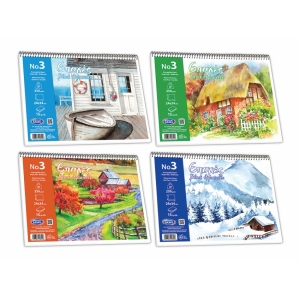 ΜΠΛΟΚ ΑΚΟΥΑΡΕΛΛΑΣ SKAG ΕΠΟΧΕΣ 24Χ34 Νο.3 250γρ. 15φύλλα