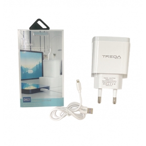 Treqa φορτιστής CH631 2x θύρες usb | ios