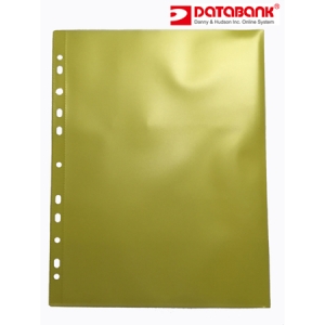 ΖΕΛΑΤΙΝΕΣ ΕΓΓΡΑΦΩΝ DATABANK 11 ΤΡΥΠΕΣ 300MIC 10τμχ.ΚΙΤΡΙΝΟ