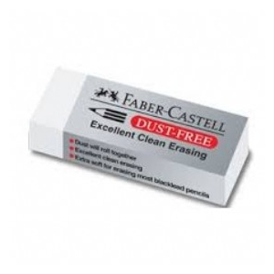 ΓΟΜΑ FABER CASTELL DUST FREE VINYL ΛΕΥΚΗ.