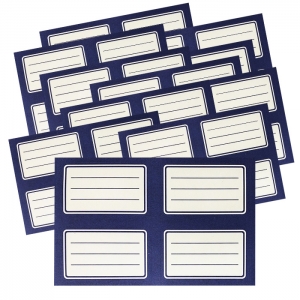 ΕΤΙΚΕΤΕΣ ΜΠΛΕ ΣΕΤ 4 ΕΤΙΚΕΤΕΣ