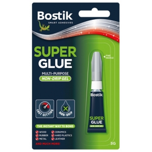 BOSTIK Κόλλα στιγμής Super Glue Non-Drip Gel 3gr
