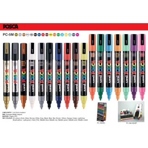 ΜΑΡΚΑΔΟΡΟΣ.POSCA ΜΕΣΑΙΟ ΒΙΟΛΕΤΙ 1,8-2,5ΜΜ