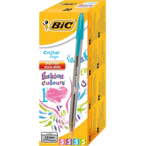 BIC ΣΤΥΛΟ CRISTAL 1,6 FASHION ΛΑΧΑΝΙ