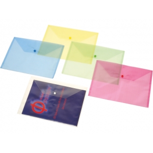 ΦΑΚΕΛΟΣ BLACK RED A4 PP ME KOYMΠI ΚΙΤΡΙΝΟΣ ΔΙΑΦΑΝΟΣ