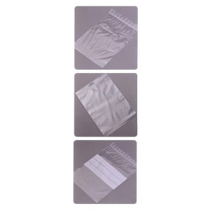 Σακουλάκια ασφαλείας με ετικέτα 80mm πλάτοςx120mm ύψος (100τεμ)