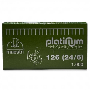 Σύρματα για συρραπτικό Roma Maestri 126 (24/6) Platinum