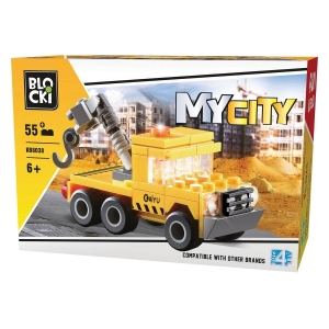,BLOCKI MY CITY ΓΕΡΑΝΟΣ ΜΕΤΑΦΟΡΑΣ 6+ KB8038 ΤΕΜ 55