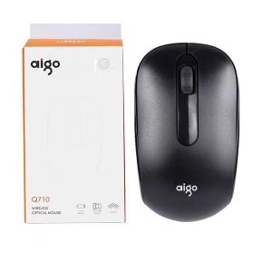 Aigo MOUSE WIRELESS Q710 1200DPI 2.4 GHz Black