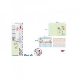 Σετ Χαρτάκια & Σελιδοδείκτες MP 5X25φ.