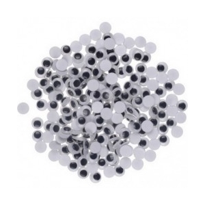 Ματάκια χειροτεχνίας 10mm σετ 100τεμ.