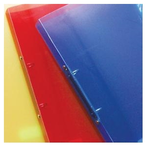 Κόκκινο Ντοσιέ PP 25x32x4 2 Κρικ 4εκ Ράχη 5142 (Α4)