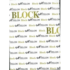 Μπλοκ ψαροκολλητό Ntelon 10Χ14 200φύλλα λευκό