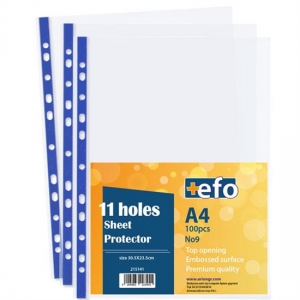Ζελατίνες με Τρύπες +Efo Α4 Νο9 Blue Top