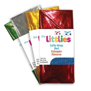 ΣΕΛΟΦΑΝ THE LITTLIES 70Χ100CΜ. 25ΜΜ ΠΡΑΣΙΝΟ 2ΤΕΜ.