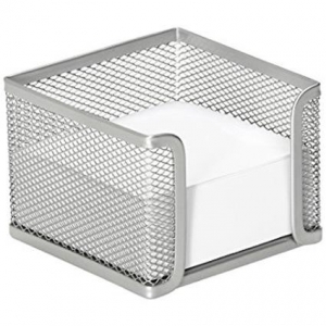 Βάση Κύβου +Efo Σημειώσεων Συρμάτινη Ασημί 95x95x60mm