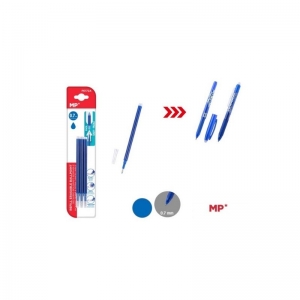 Ανταλλακτικά MP για Ball Pen ERASABLE 0.7mm Μπλε Σετ 3 τεμ.