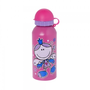 Ecolife Mεταλλικό ανοξείδωτο μπουκάλι Decor Girls 450ml