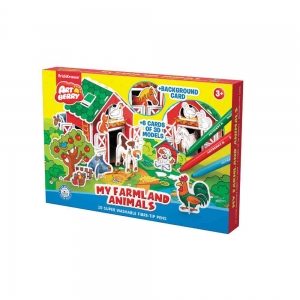 ErichKrause ArtBerry My Farmland Animals Coloring Set Σετ Ζωγραφικής